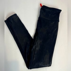 SPANX FAUX LEATHER LEGGINGS